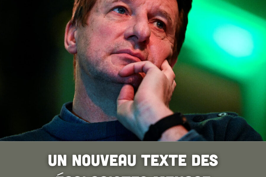 Un nouveau texte des Écologistes menace plusieurs figures du parti