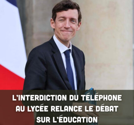 Téléphones portables au lycée : la mesure choc annoncée pour septembre