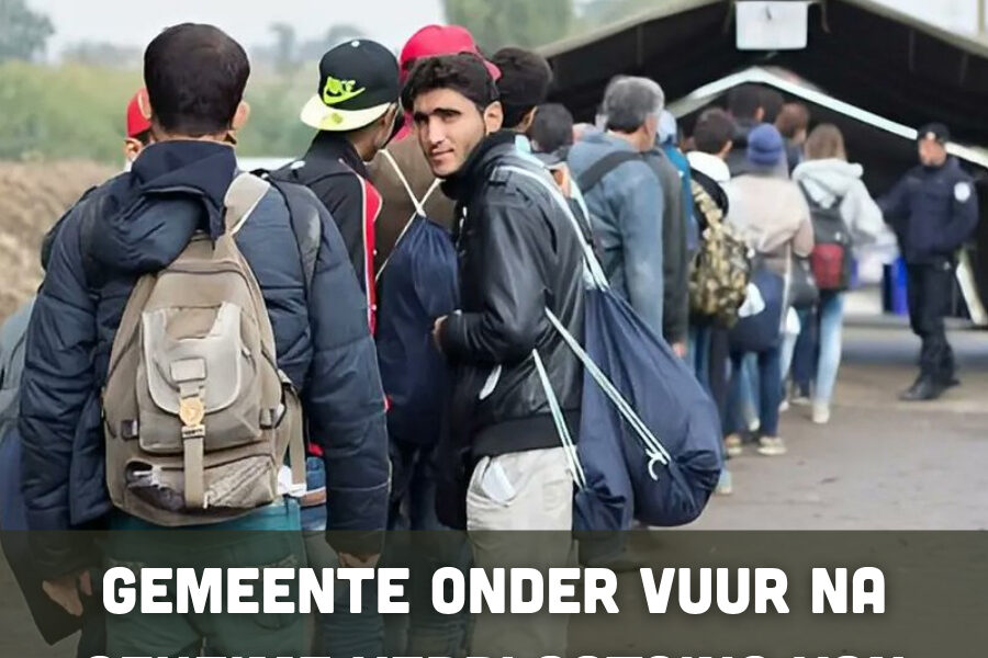 Gemeente zwijgt uit angst voor boze burgers: controverse rond asielzoekers groeit