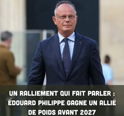 Un ralliement qui fait parler : Édouard Philippe gagne un allié de poids avant 2027