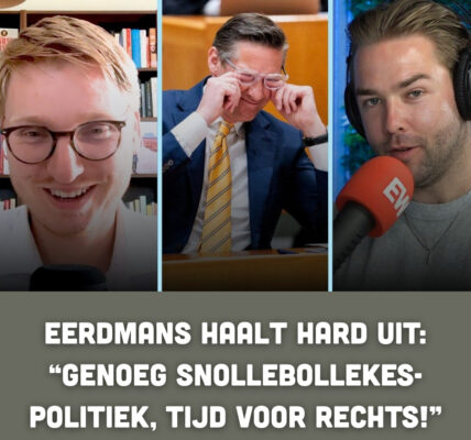 Eerdmans haalt hard uit: “Genoeg Snollebollekes-politiek, tijd voor rechts!”