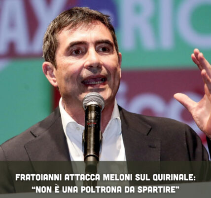 Fratoianni attacca Meloni sul Quirinale: “Non è una poltrona da spartire”