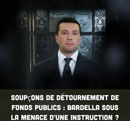 Soupçons de détournement de fonds publics : Bardella sous la menace d’une instruction ?