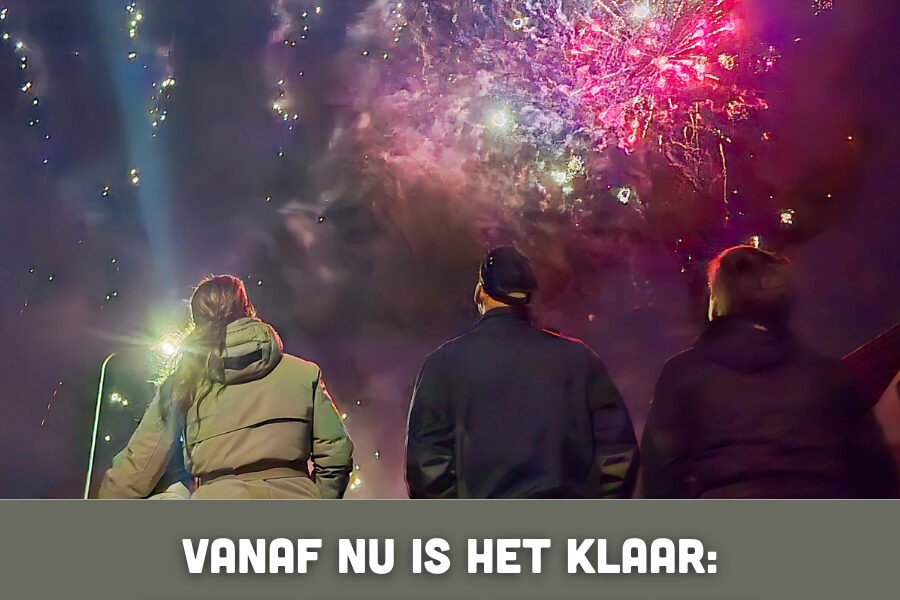 Vanaf nu is het klaar: Nederlanders mogen niet langer zelf vuurwerk afsteken
