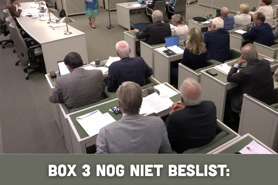 Box 3 nog niet beslist: kabinet belooft met een nieuw plan te komen