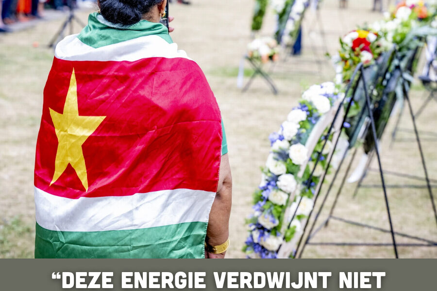 “Deze energie verdwijnt niet meer”: Jetten maakt indruk bij slavernijherdenking