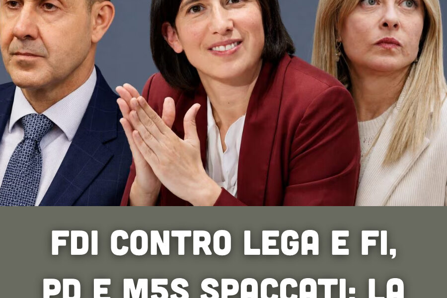 FdI contro Lega e FI, Pd e M5S spaccati: la riforma divide tutti