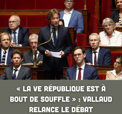 « La Ve République est à bout de souffle » : Vallaud relance le débat