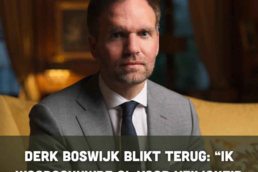 Derk Boswijk blikt terug: “Ik waarschuwde al voor veiligheid voordat het populair werd”