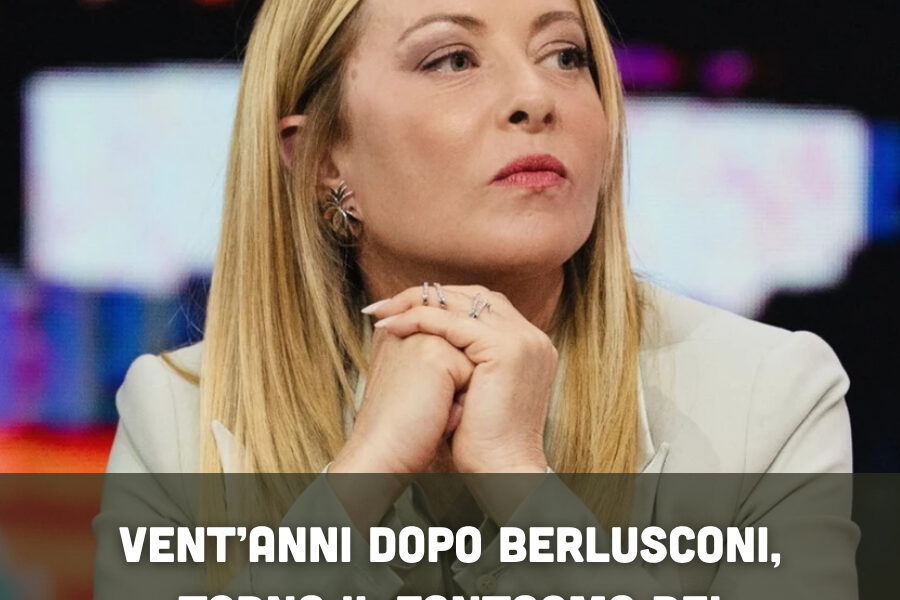 Vent’anni dopo Berlusconi, torna il fantasma dei girotondi: nel mirino c’è Meloni