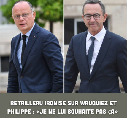 Retailleau ironise sur Wauquiez et Philippe : «Je ne lui souhaite pas ça»