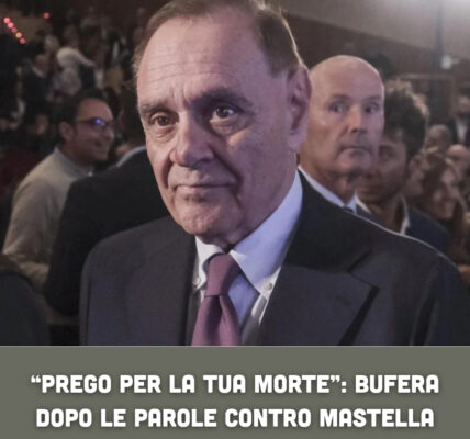 “Prego per la tua morte”: bufera dopo le parole contro Mastella