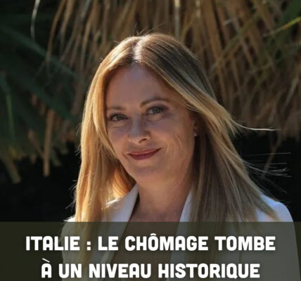 Italie : le chômage tombe à un niveau historique