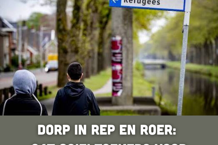 Dorp in rep en roer: 367 asielzoekers voor slechts 1.250 inwoners?