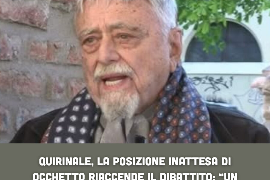 Quirinale, la posizione inattesa di Occhetto riaccende il dibattito: “Un presidente di destra non è uno scandalo, il problema è la legge elettorale”