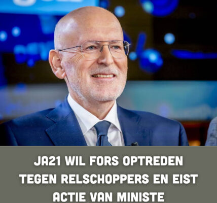 JA21 wil fors optreden tegen relschoppers en eist actie van minister