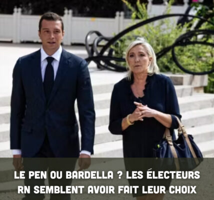 Le Pen ou Bardella ? Les électeurs RN semblent avoir fait leur choix