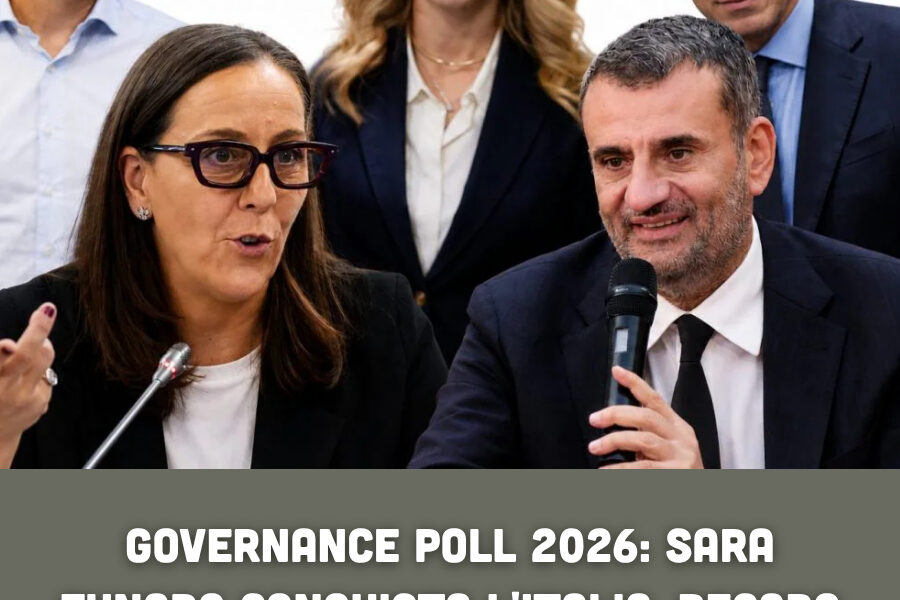 Governance Poll 2026: Sara Funaro conquista l'Italia, Decaro domina tra i governatori
