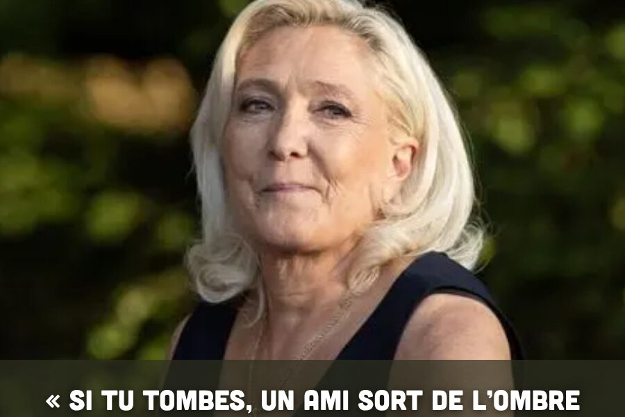 « Si tu tombes, un ami sort de l’ombre à ta place » ... pourquoi Marine Le Pen invoque le « Chant des partisans »
