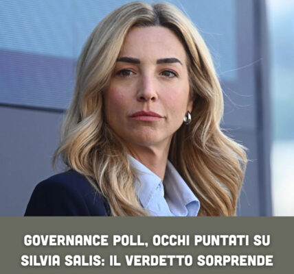 Governance Poll, occhi puntati su Silvia Salis: il verdetto sorprende