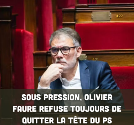 Sous pression, Olivier Faure refuse toujours de quitter la tête du PS