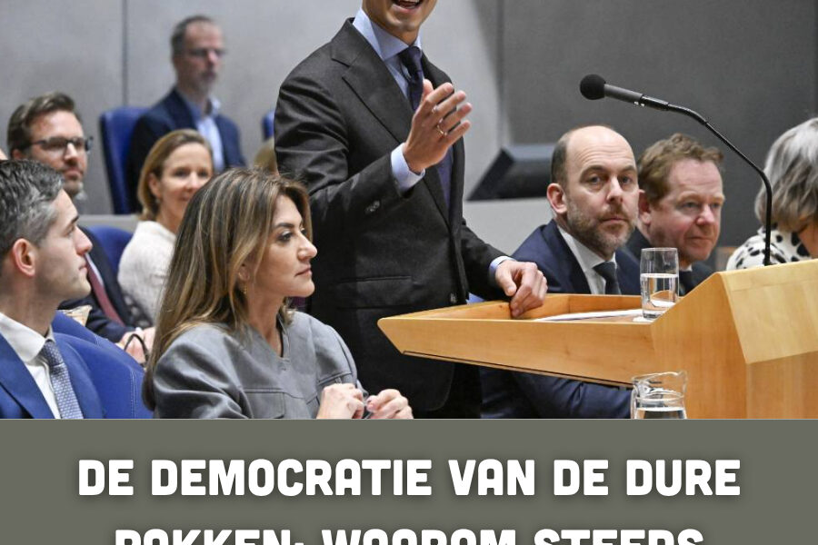De democratie van de dure pakken: waarom steeds meer Nederlanders afhaken