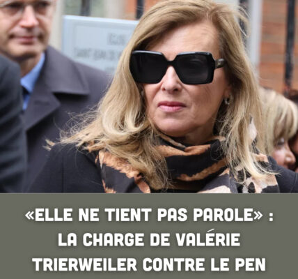« Elle ne tient pas parole » : la charge de Valérie Trierweiler contre Le Pen