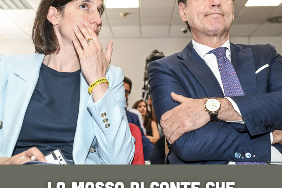 La mossa di Conte che mette pressione a Schlein