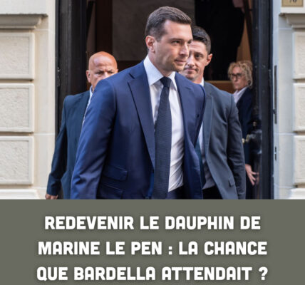 Redevenir le dauphin de Marine Le Pen : la chance que Bardella attendait ?