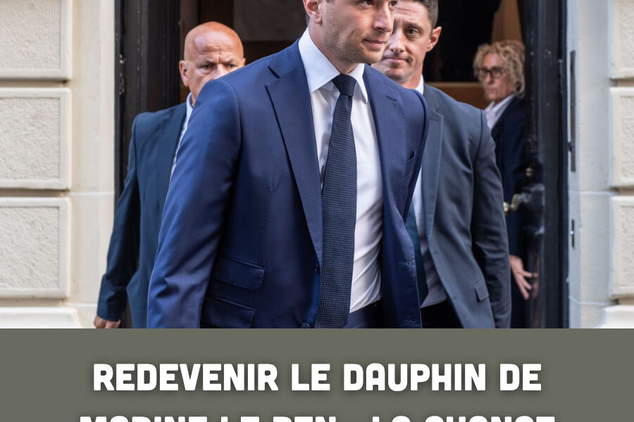 Redevenir le dauphin de Marine Le Pen : la chance que Bardella attendait ?