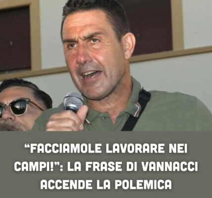“Facciamole lavorare nei campi!”: la frase di Vannacci accende la polemica