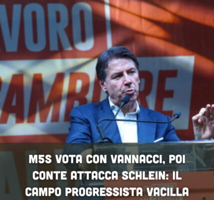 M5S vota con Vannacci, poi Conte attacca Schlein: il campo progressista vacilla