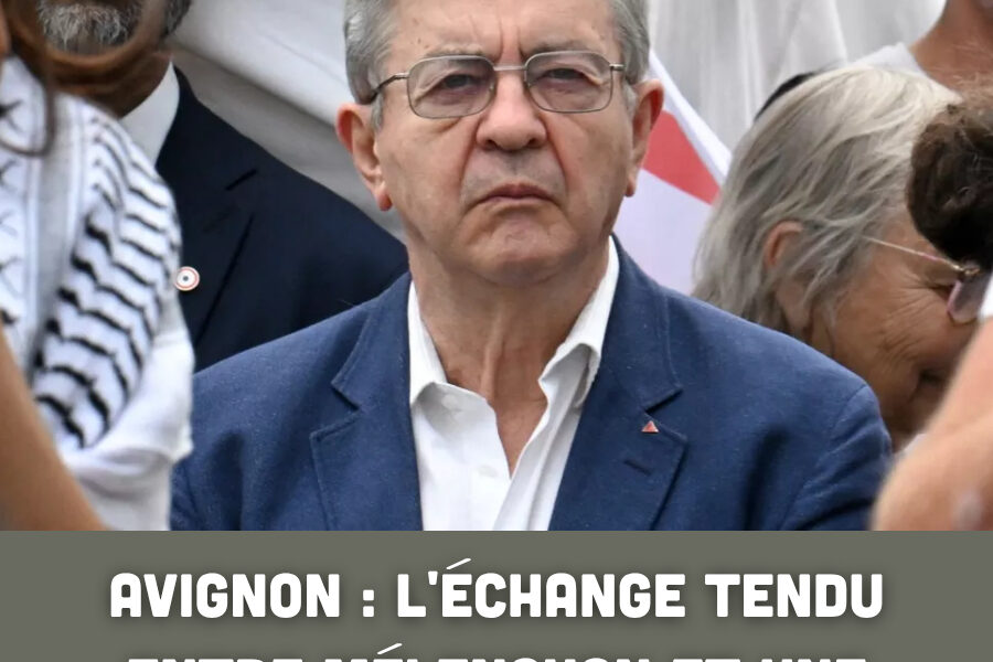 Avignon : l'échange tendu entre Mélenchon et une journaliste devient vira