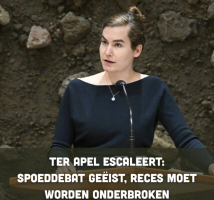 Ter Apel escaleert: spoeddebat geëist, reces moet worden onderbroken