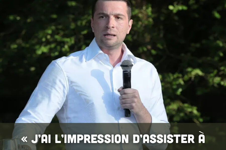« J’ai l’impression d’assister à mon propre enterrement » : les mots forts de Bardella