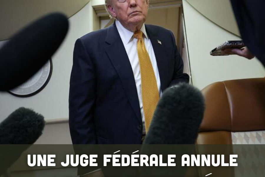 Une juge fédérale annule l’accord d’immunité fiscale de Donald Trump