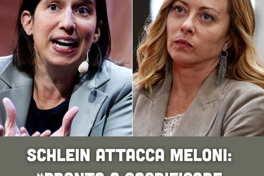 Schlein attacca Meloni: “Pronta a sacrificare le altre donne?”