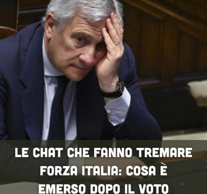 Le chat che fanno tremare Forza Italia: cosa è emerso dopo il voto
