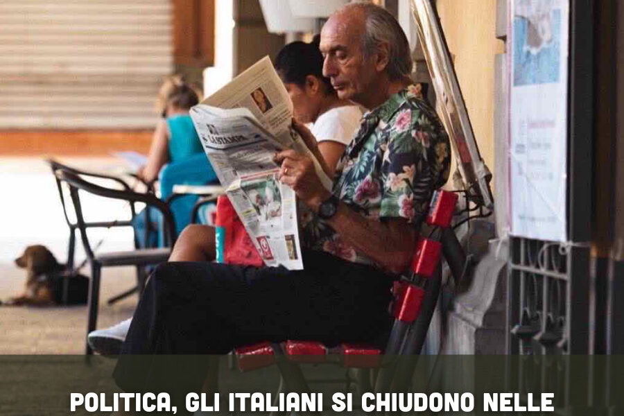 Politica, gli italiani si chiudono nelle proprie “bolle”: Si interessano alla politica, ma ascoltano solo chi è d’accordo con loro
