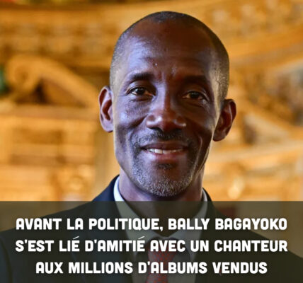 Avant la politique, Bally Bagayoko s'est lié d'amitié avec un chanteur aux millions d'albums vendus