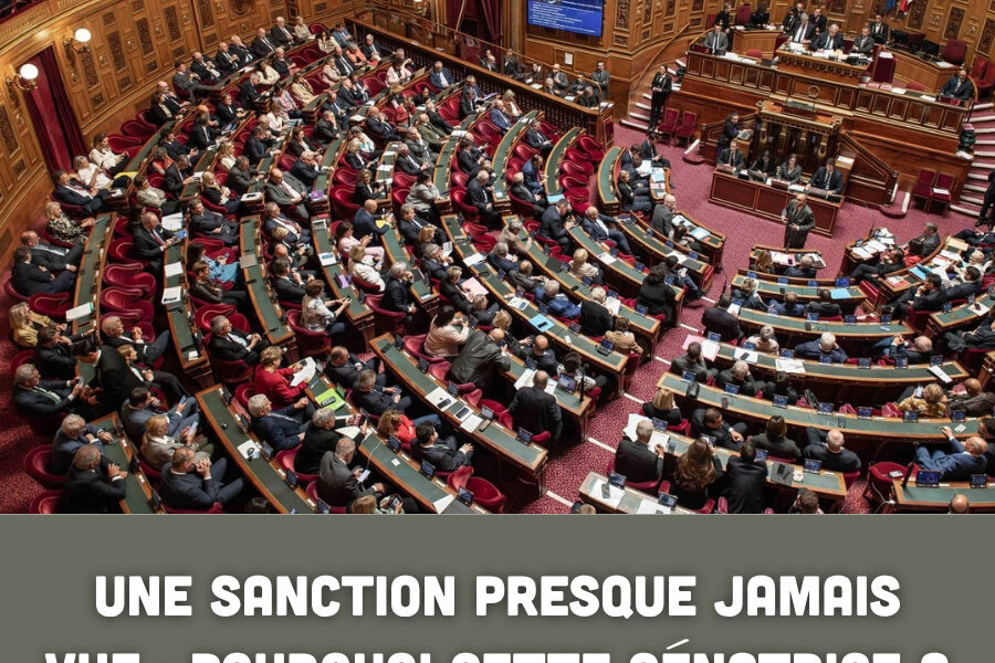 Une sanction presque jamais vue : pourquoi cette sénatrice a été écartée pendant 15 jours ?