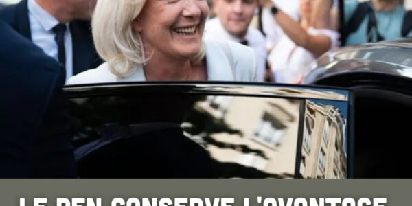 Le Pen conserve l'avantage, Mélenchon progresse : le sondage qui fait réagir