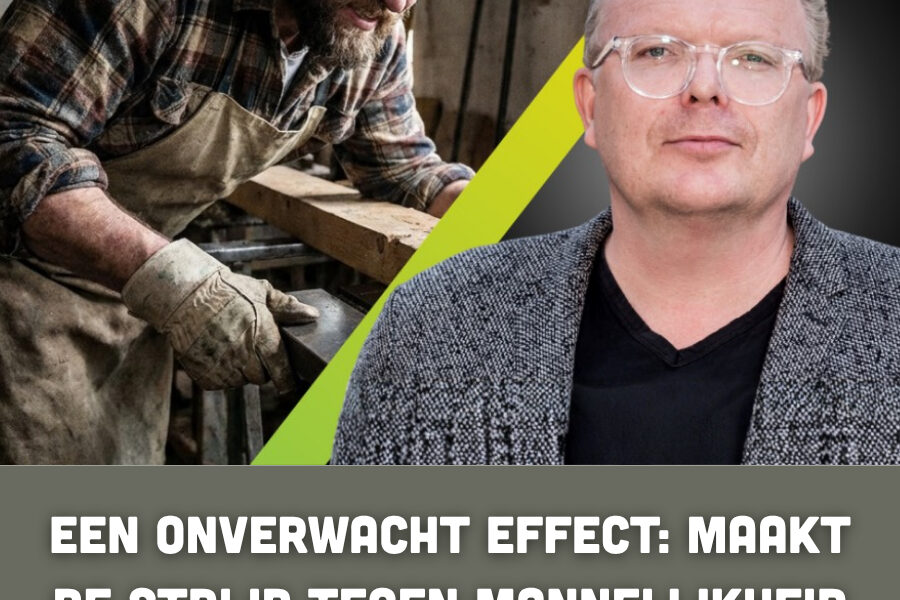 Een onverwacht effect: maakt de strijd tegen mannelijkheid de manosfeer sterker?