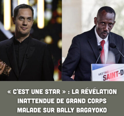 « C'est une star » : la révélation inattendue de Grand Corps Malade sur Bally Bagayoko