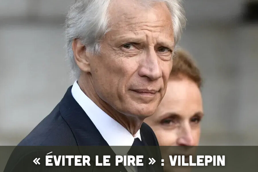 « Éviter le pire » : Villepin affiche sa détermination et veut rassembler