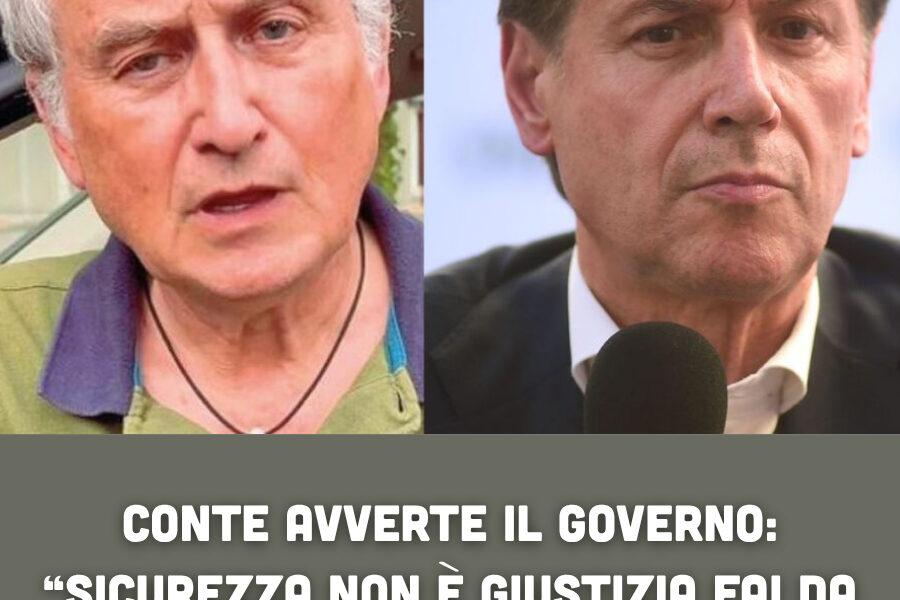 Conte avverte il governo: “Sicurezza non è giustizia fai da te, lo Stato eviti il Far West”