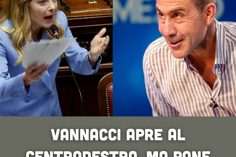 Vannacci apre al centrodestra, ma pone condizioni ben precise