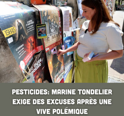 Pesticides: Marine Tondelier exige des excuses après une vive polémique