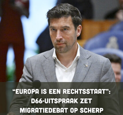 “Europa is een rechtsstaat”: D66-uitspraak zet migratiedebat op scherp