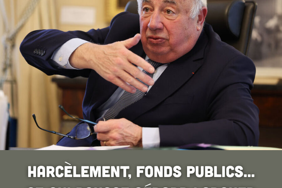 Harcèlement, fonds publics… Ce qui pousse Gérard Larcher à saisir la justice